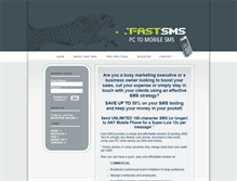 Tablet Screenshot of fastsms.com.au